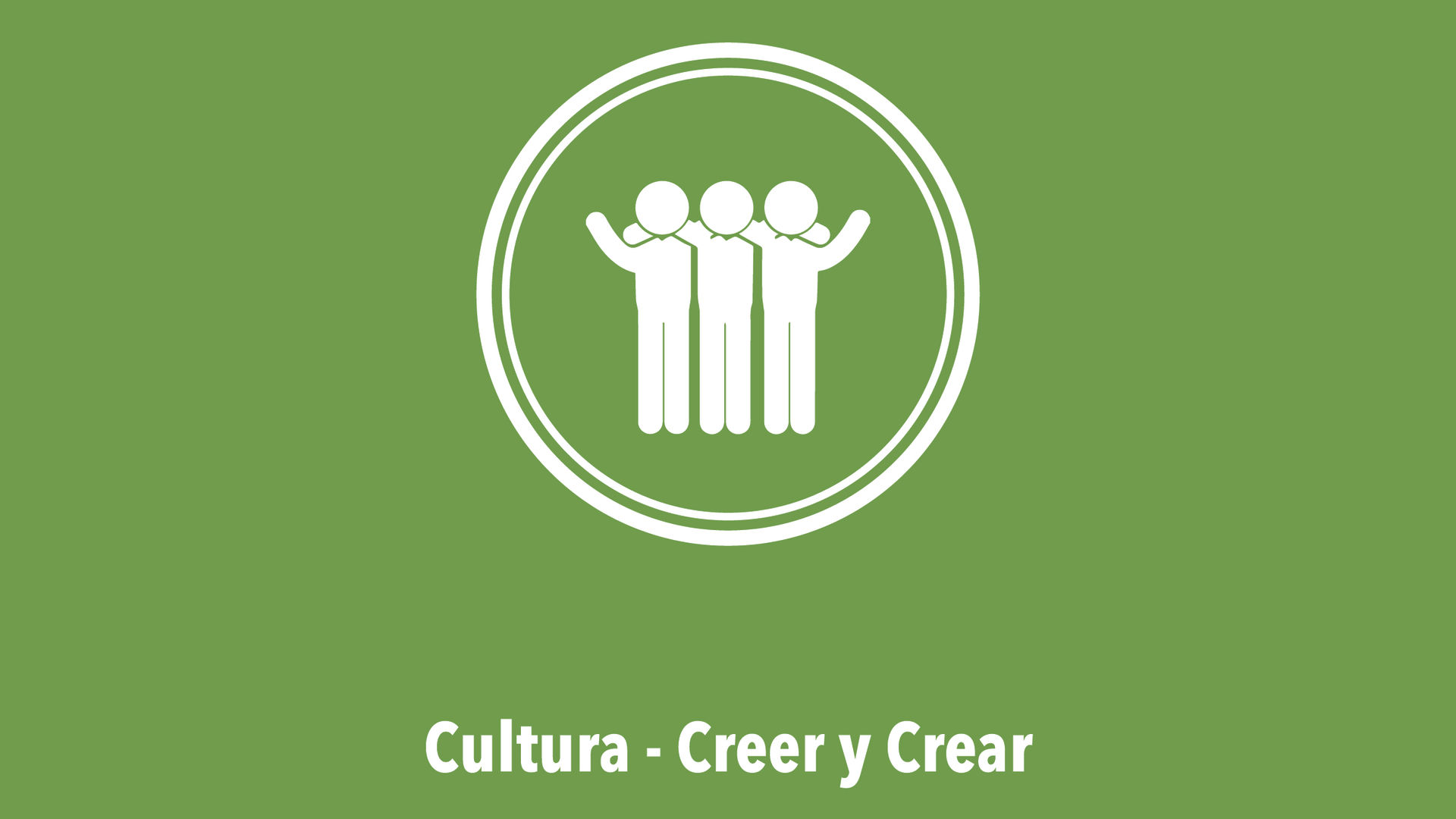 Cultura - Creer y Crear